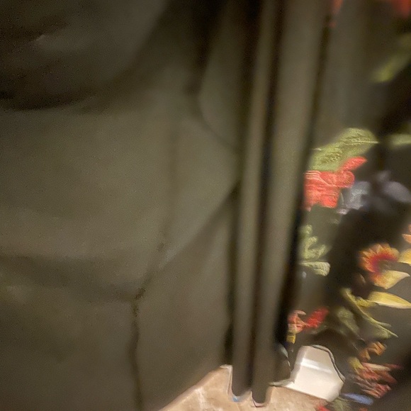 eShakti Tropical Floral Print Crepe Wrap Dress. High/Low. Size 18W - Picture 4 of 5